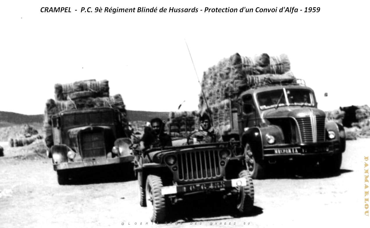 Crampel - P.C. 9e Hussards - Protection Convoi d'Alfa - 1959.jpg